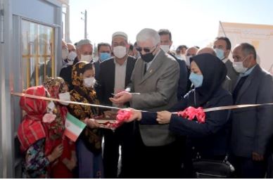 ” مدرسه امید تجارت” در روستای ریگون سپیدان افتتاح شد