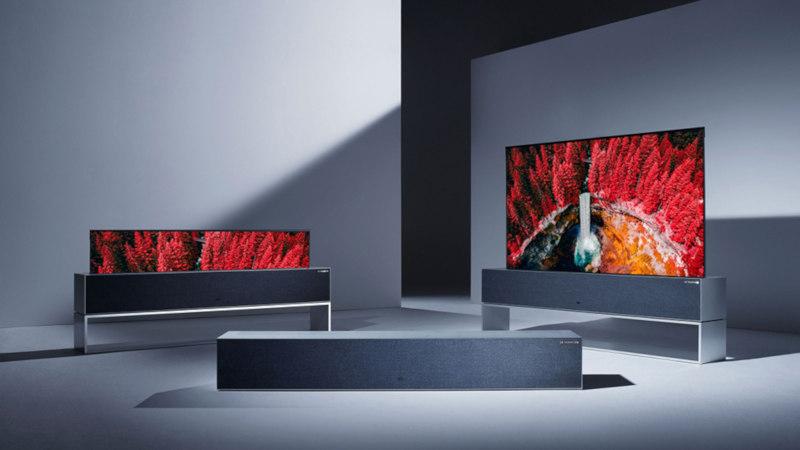 تلویزیون رول شونده  LG’s Rollable OLED یکی از پریمیوم¬ترین تلویزیون‌های موجود در بازار