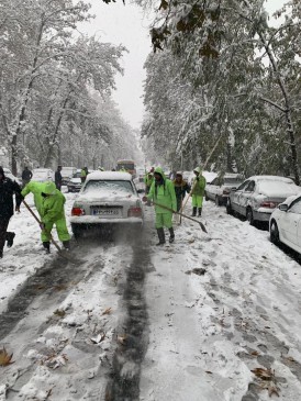 سایت برف روبی در شمال تهران آماده خدمات رسانی است