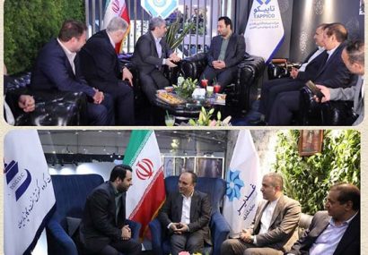 دومین روز شلوغ بازدیدهای مدیرعامل در بازاریابی و نگهداشت مشتریان ۲۸مین نمایشگاه صنعت نفت تشریح راهبردهای نوین بانک صادرات ایران در دیدار با فعالان این صنعت