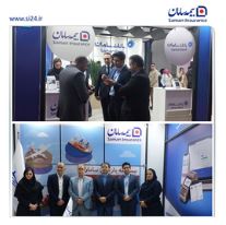 بیمه سامان معرفی محصولات متنوع خود را در نمایشگاه اکسپو کلید زد