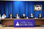 نشست راهبر نهاد مردمی رسالت در جمع بنگاه ها و فعالین اقتصادی منطقه آزاد ارس