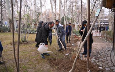 طراوت باغ فردوس با دستان سبز شهرداری و هنرمندان