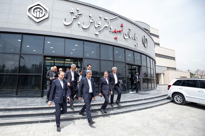 سالاری در بازدید از آخرین مراحل احداث ساختمان جدید بیمارستان شهید دکتر فیاض‌بخش:به زمان‌بندی اجرای مراحل مختلف طرح پایبند هستیم