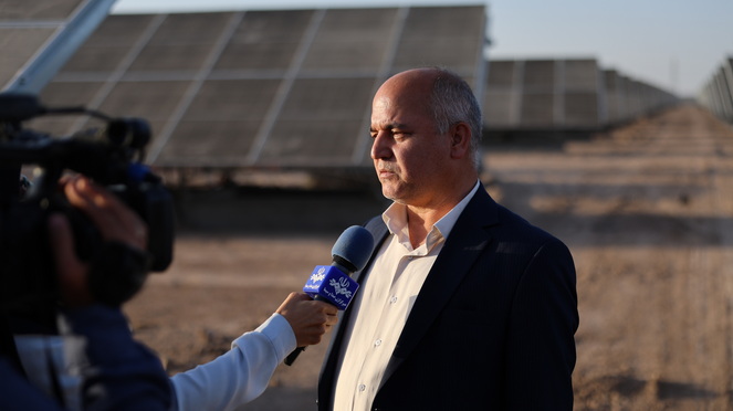 نیروگاه خورشیدی ۶ مگاواتی رزاق با حمایت بانک توسعه صادرات ایران راه اندازی شد