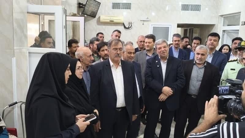 بازدید رییس سازمان بهزیستی کشور از خیریه شهید مدنی زرین‌شهر با همراهی مدیرعامل ذوب‌آهن اصفهان