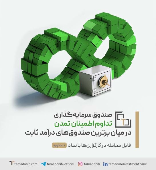 «تداوم اطمینان تمدن» در میان برترین‌ صندوق‌های درآمد ثابت قابل معامله