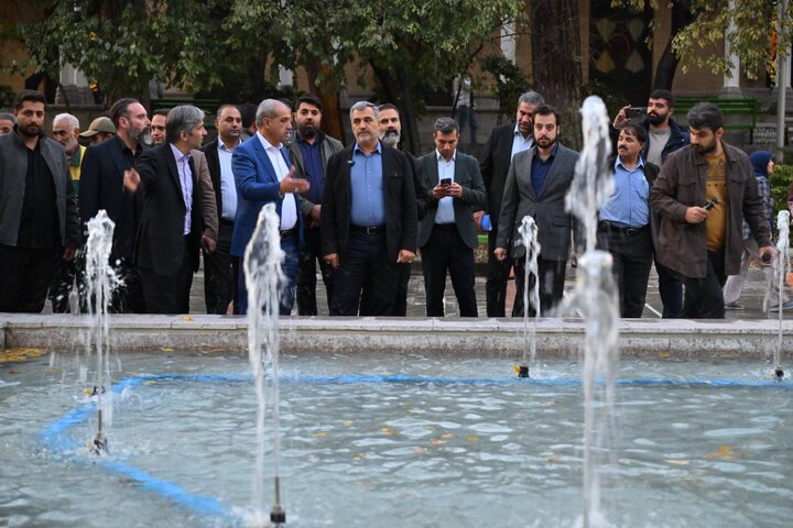 رونمایی از مخازن زیرزمینی و طرح گسترده ذخیره‌سازی آب در منطقه یک