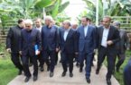 بازدید وزیر اقتصاد و دبیر شورای‌عالی مناطق آزاد از پروژه گوزل طبیعت ارس