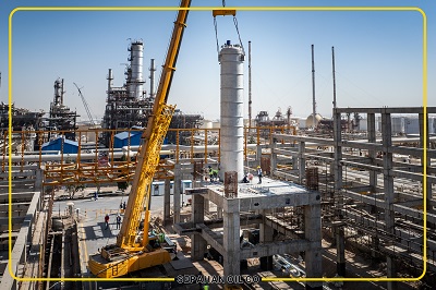 دستاورد فنی چشمگیر نفت سپاهان در مسیر تولید روغن فرایند سبز؛ نصب تجهیزات اکستراکتورهای پروژه TDAE در پالایشگاه نفت سپاهان خبرها